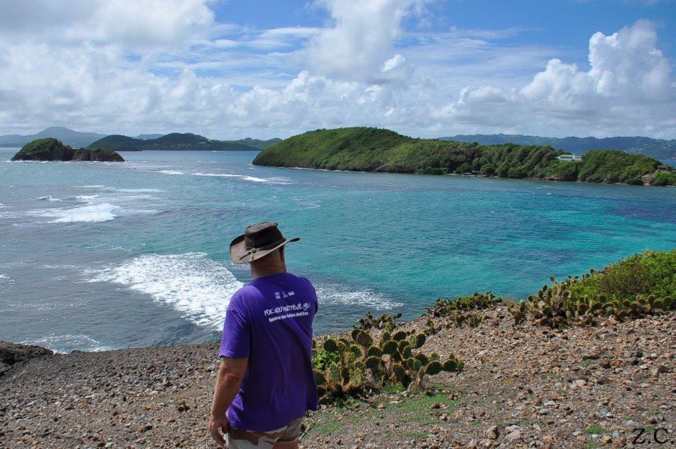 Une vue depuis l'ilet Chancel inaccessible au grand public Une vue depuis l'ilet Chancel inaccessible au grand public