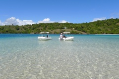 Fond Blanc entre l'îlet Chancel et l'îlet La Grotte