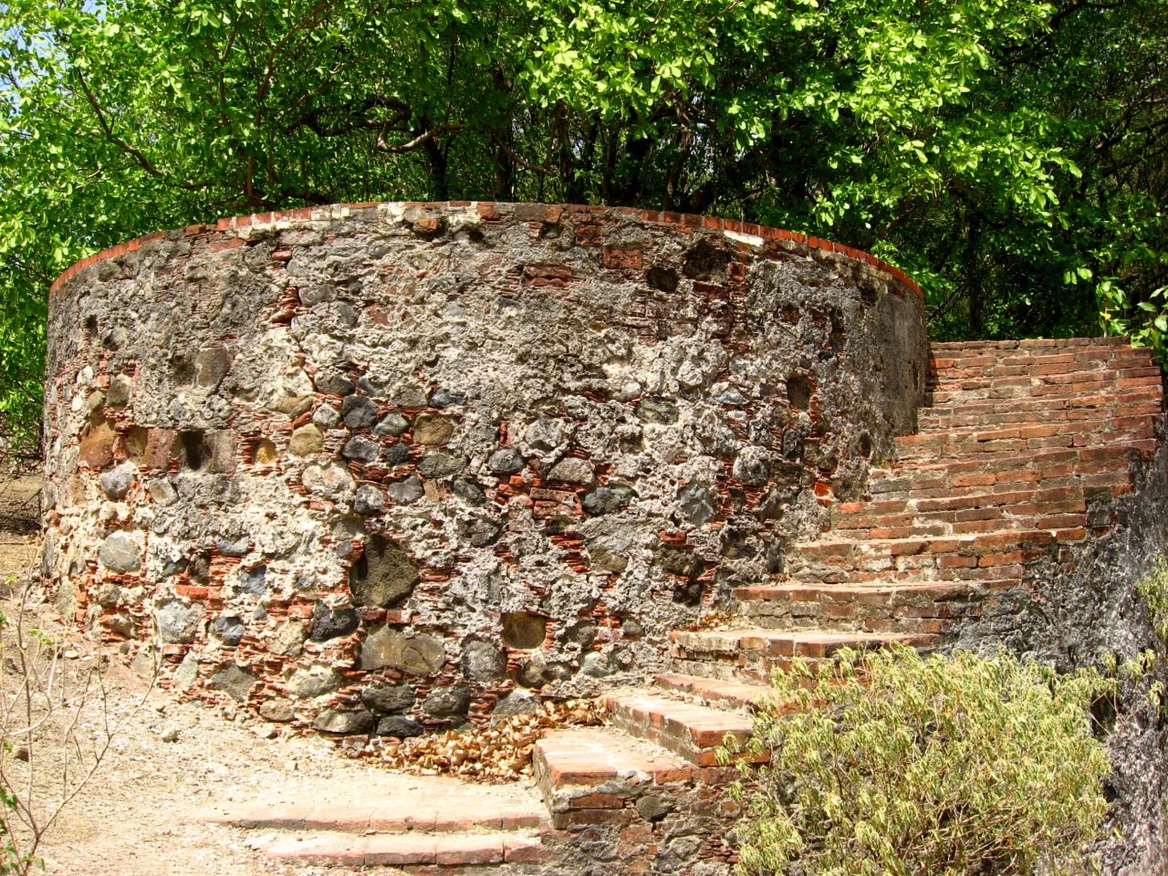 four à chaux restauré